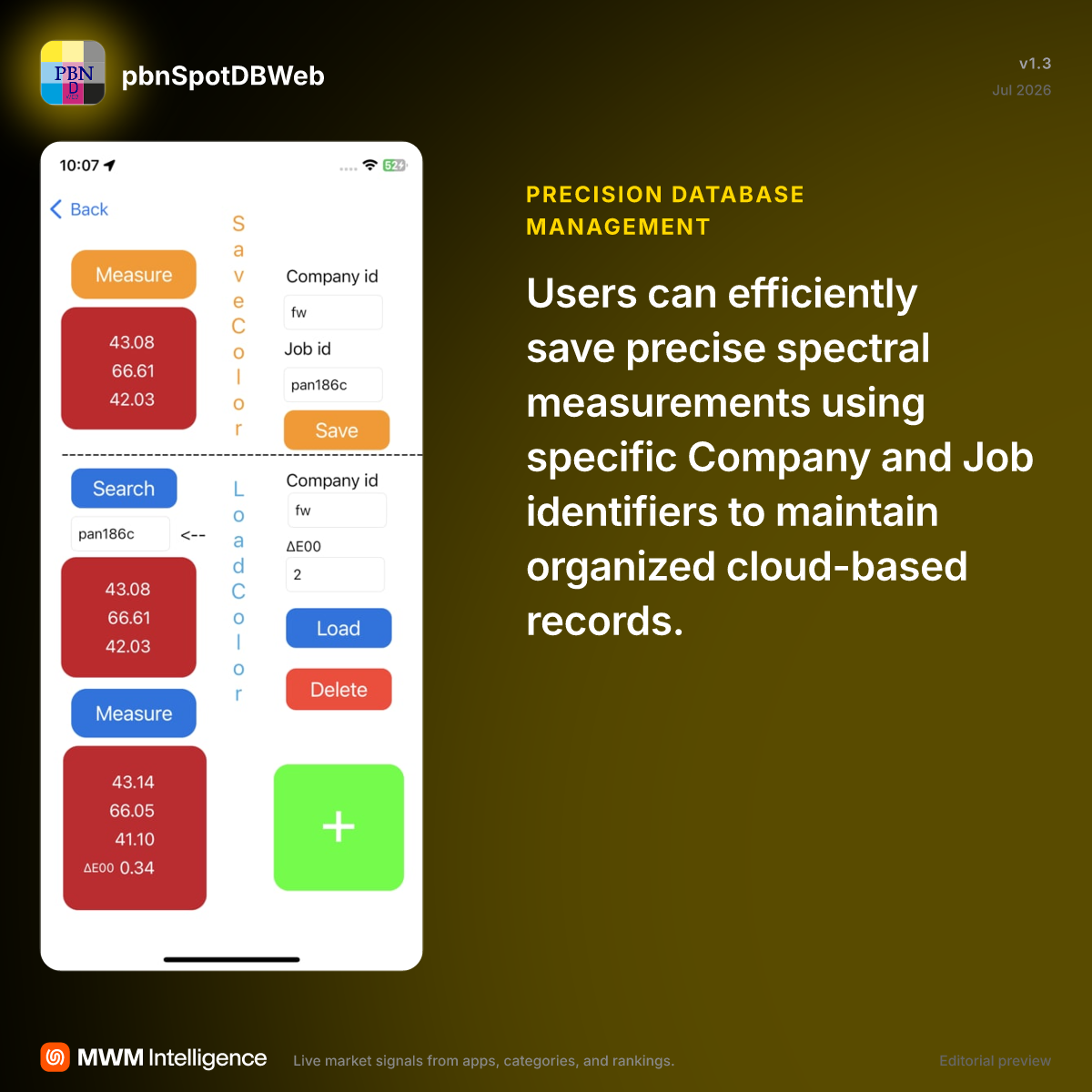 pbnSpotDBWeb - Graphics & Design App | MWM