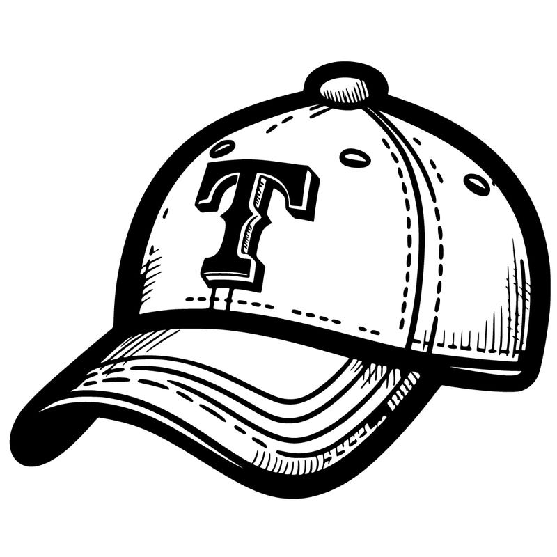 texas rangers baseball hat
