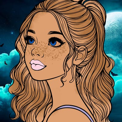 beautiful realistic girl