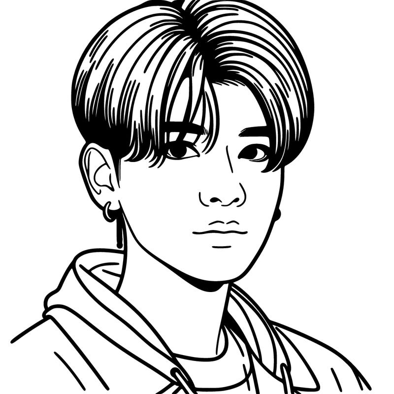 hwang hyunjin from k-pop group straykids