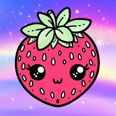 cute strawberry
