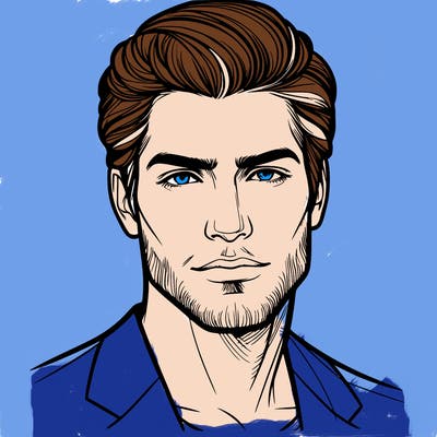 handsome man