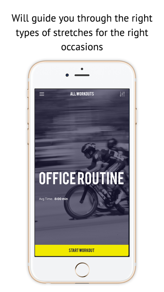 Stretching & Warm Up Routines - Health & Fitness App | MWM