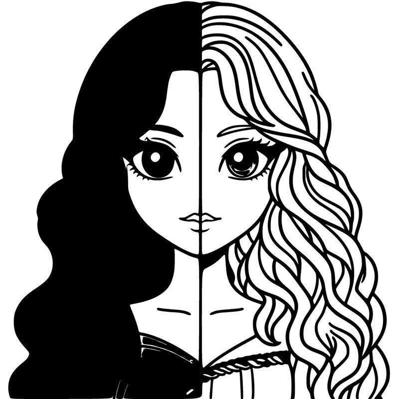 alphaba and glenda half and half