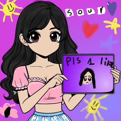 realistic pretty girl holding blank sign