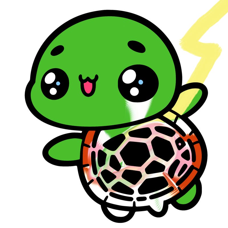 kawaii sea turtle