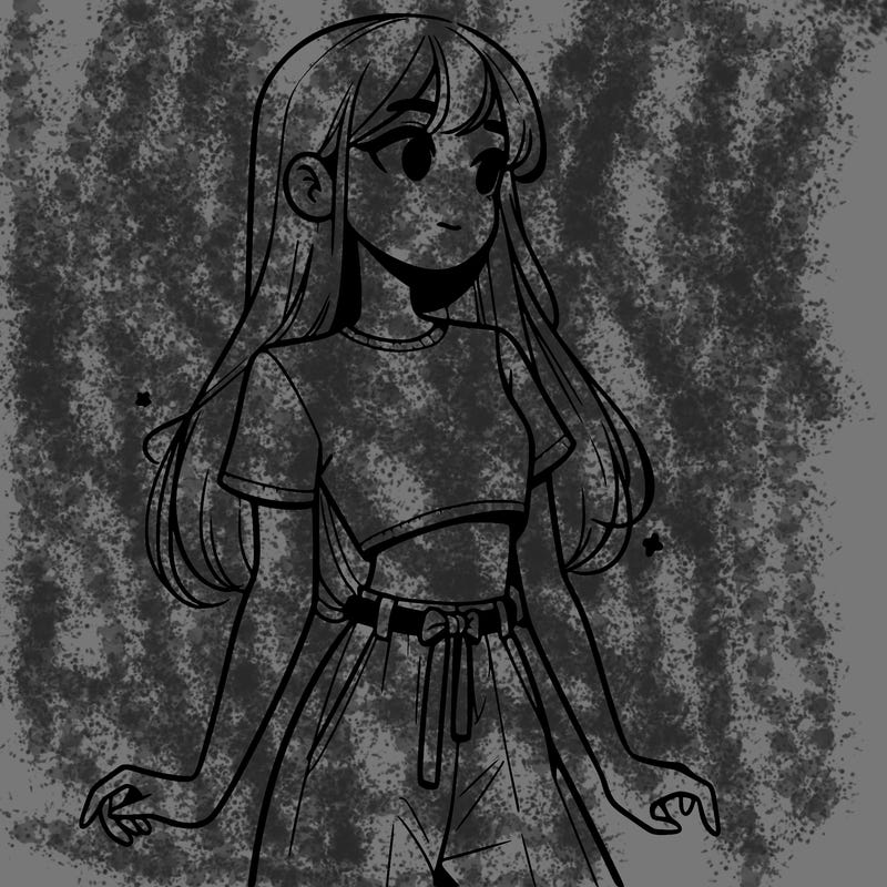 girl in a cute crop top