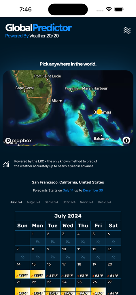 Global Predictor | Pronósticos meteorológicos fiables a 6 meses vista