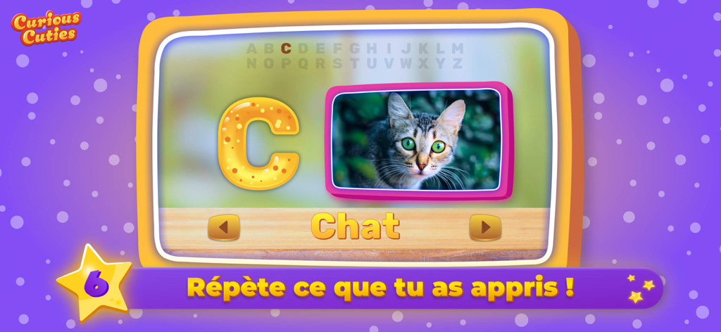 French alphabet with Bunny - Education App | MWM