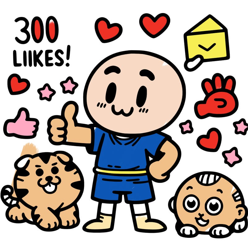 300 likes!