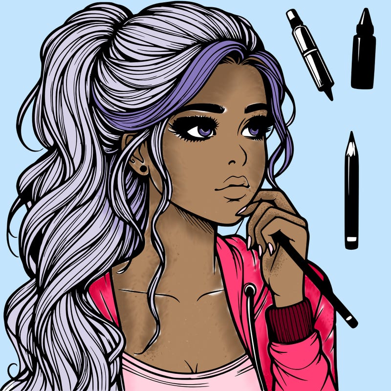 realistic teenage pretty