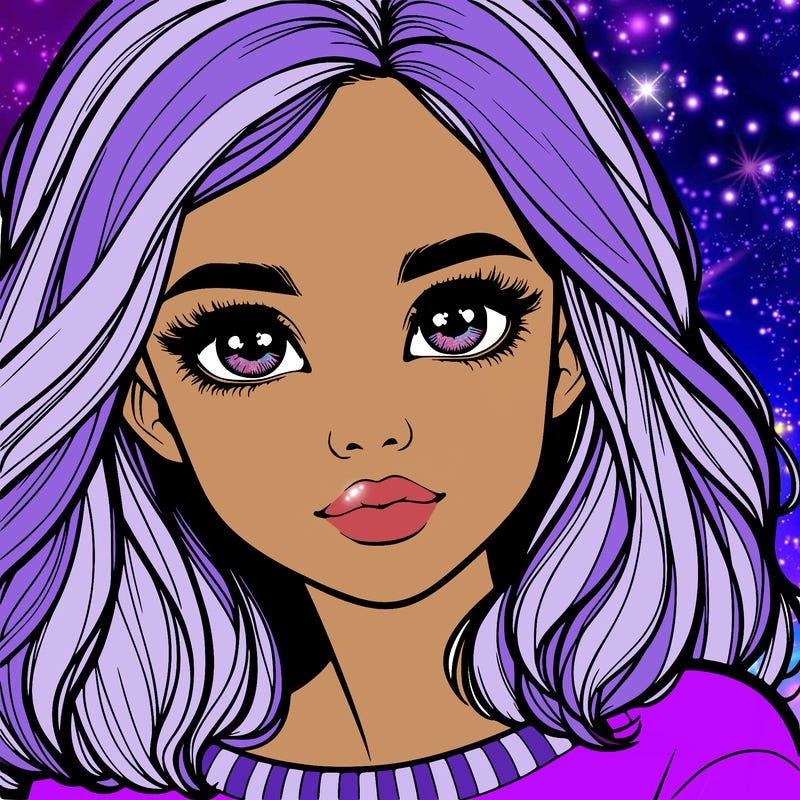 realistic girl whith cute eyes