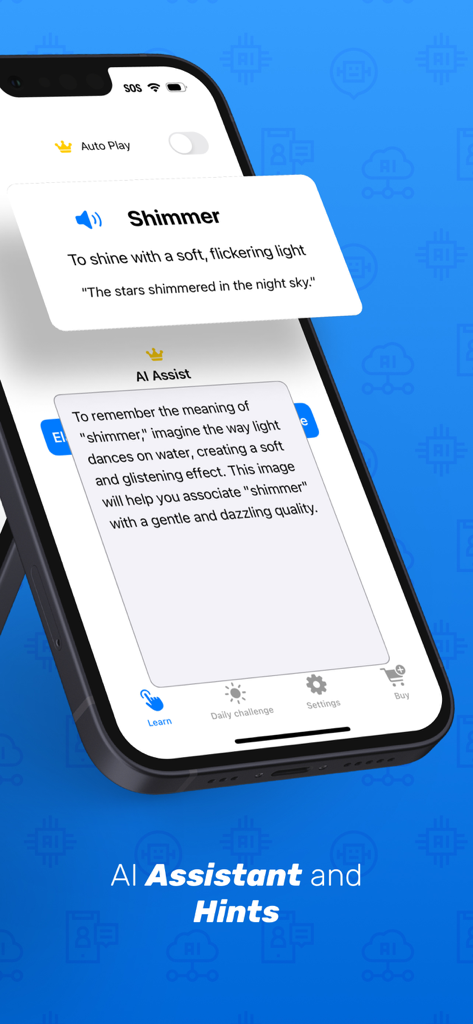 Vocabulary AI - Vocab Builder - Assistente IA e suggerimenti per imparare nuove parole di vocabolario