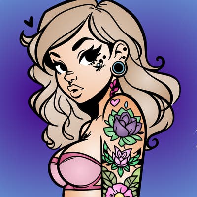 tattoo girl