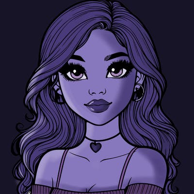 realistic pretty girl