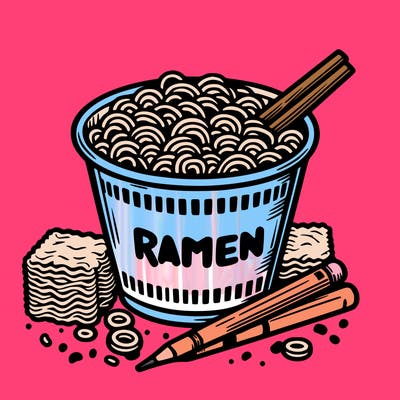ramen noodles
