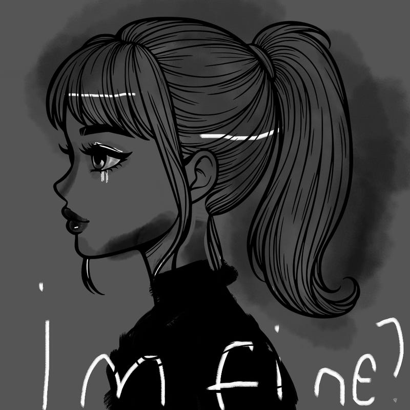 realistic woman with a pony tail hair style