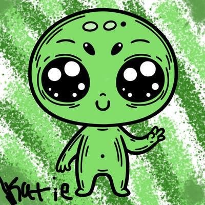 alien cute