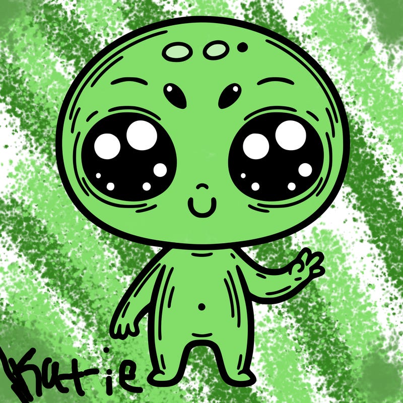 alien cute