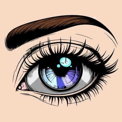 realistic eye