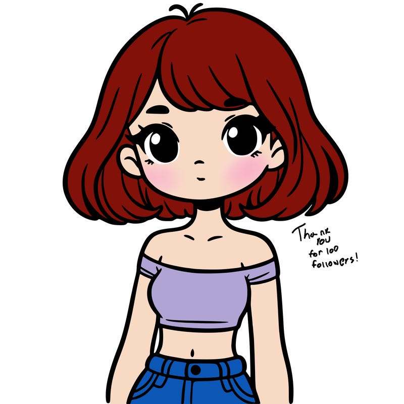 girl in a cute crop top