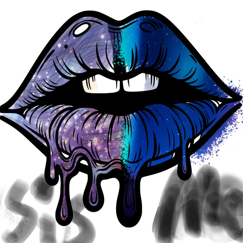 lips that look realistic and drip