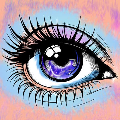 realistic eye