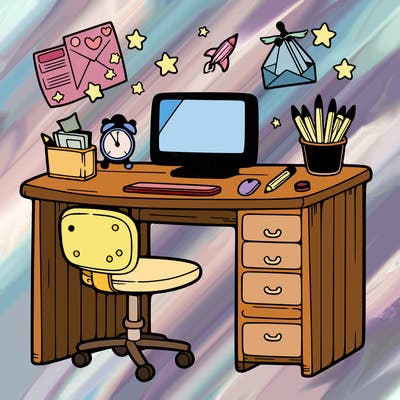 a desk