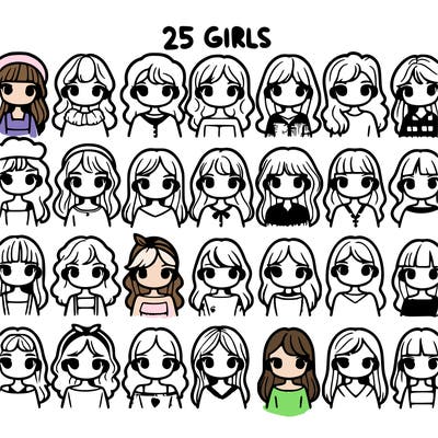 25 girls