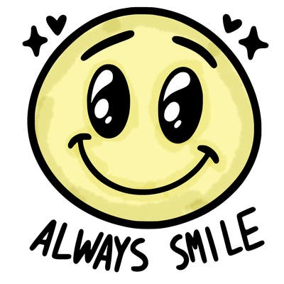 always smile