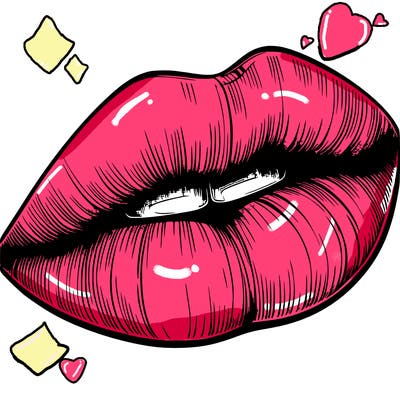 realistic lips