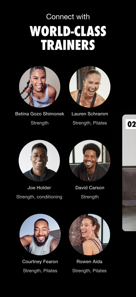 Nike Training Club - Perfiles de entrenadores profesionales de Nike Training Club especializados en fuerza y pilates