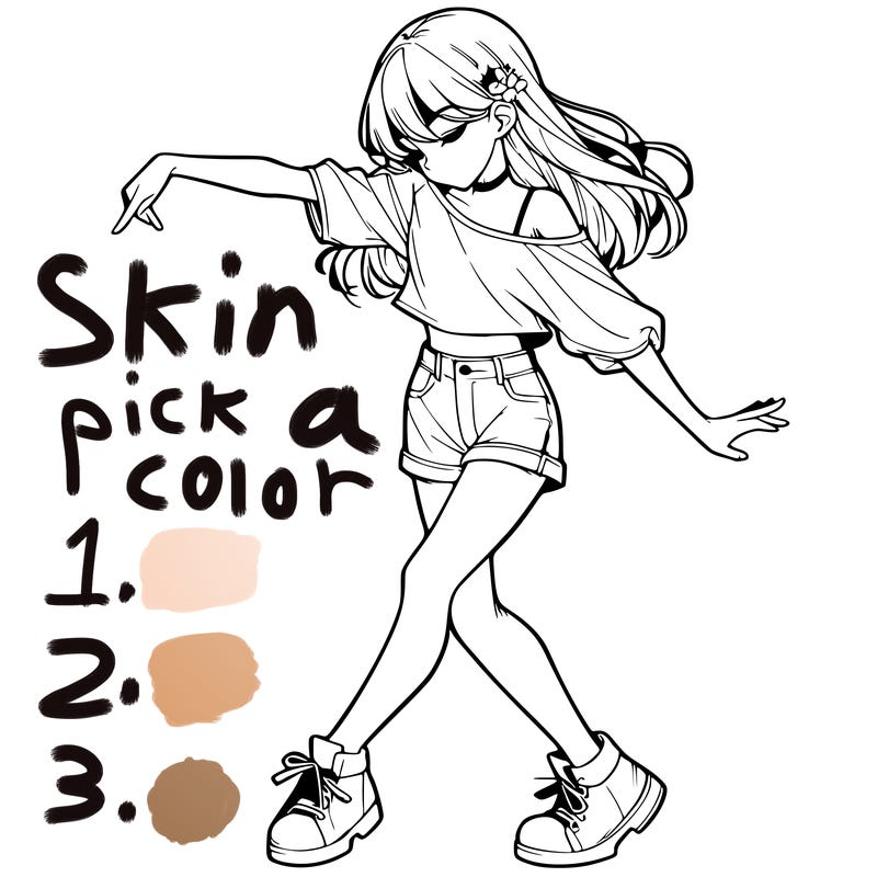 realistic girl danceing