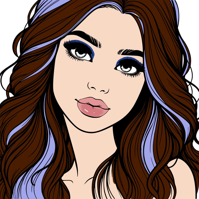 beautiful realistic girl