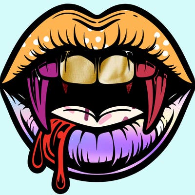 vampire lips