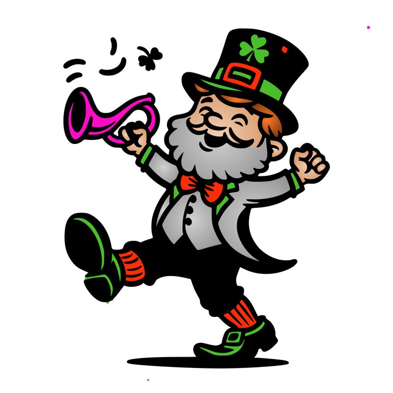 irish leprechaun dancing