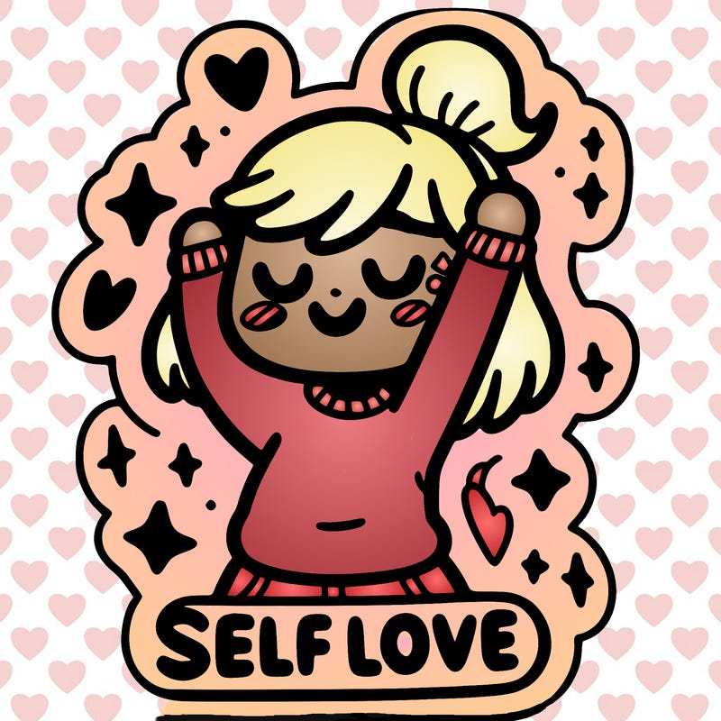 self-love sticker