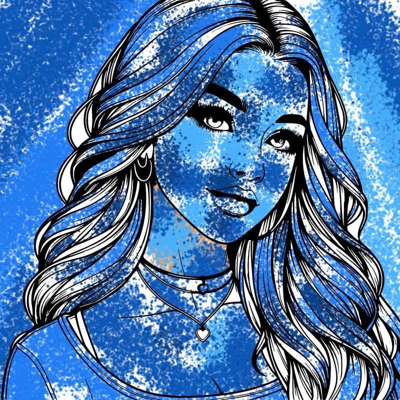 detailed realistic girl