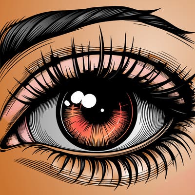 realistic eye