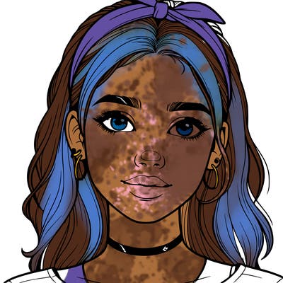 realistic teenage girl