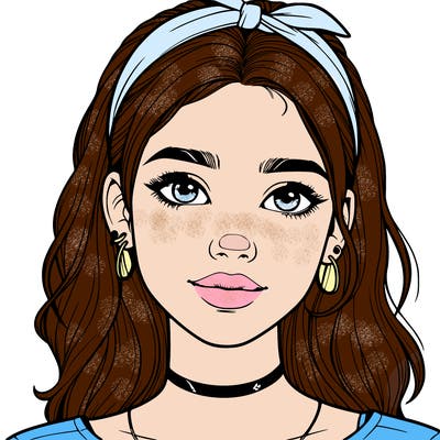 realistic teenage girl