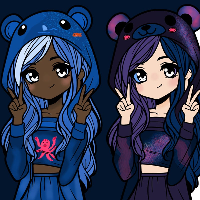 teen girl in animal costume