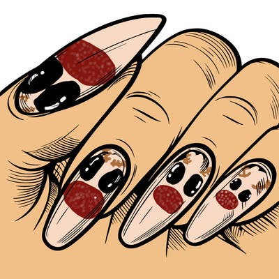 realistic nails