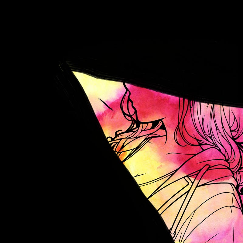 a realistic girl spray, painting