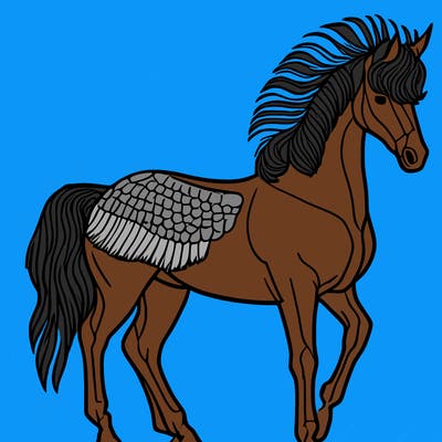 horse with wings