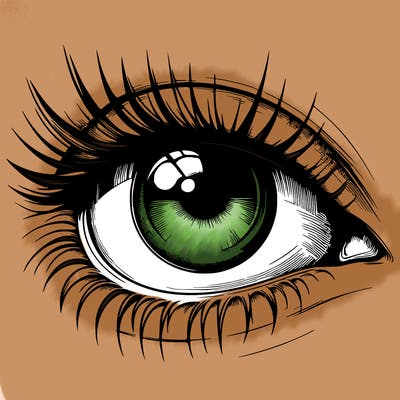 realistic eye