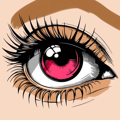 realistic eye