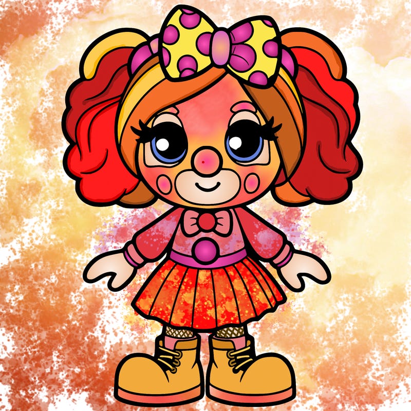 clown girl