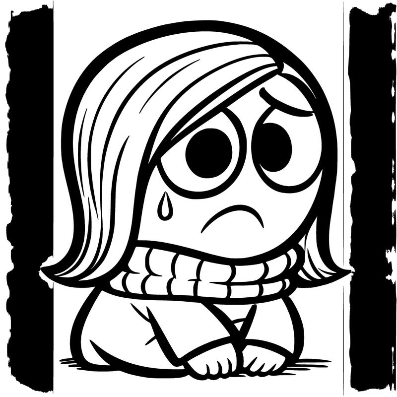 saddens from inside out