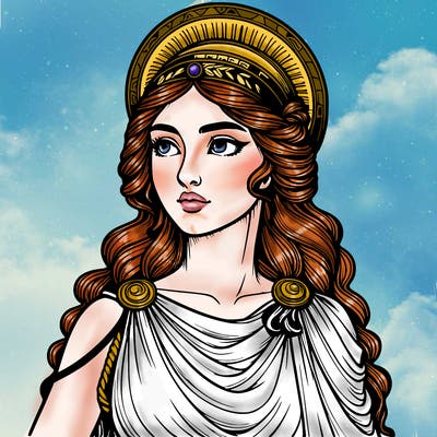 realistic roman goddess